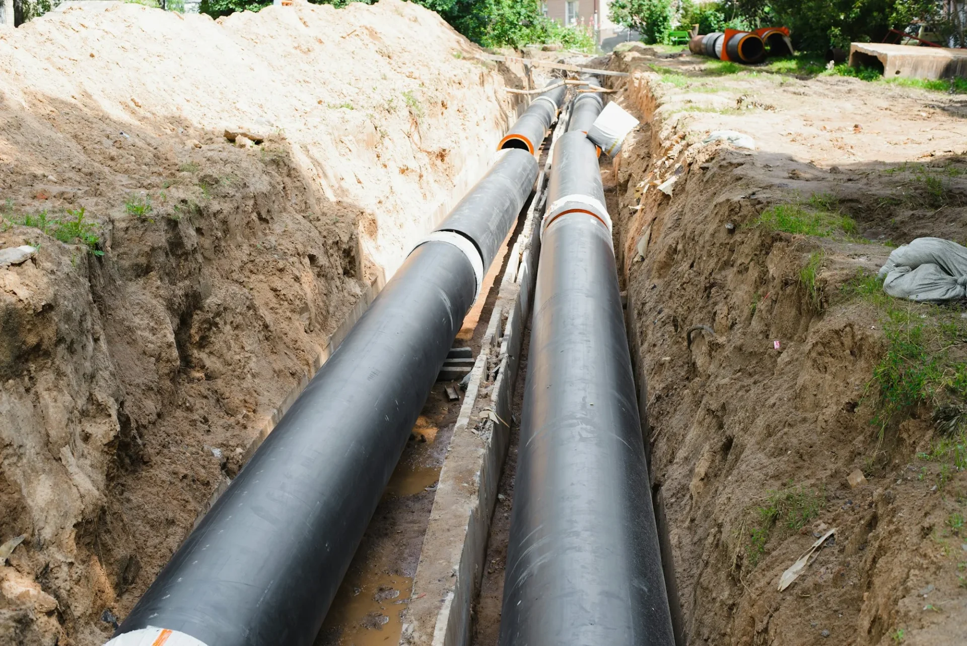 French Drain Cleaning