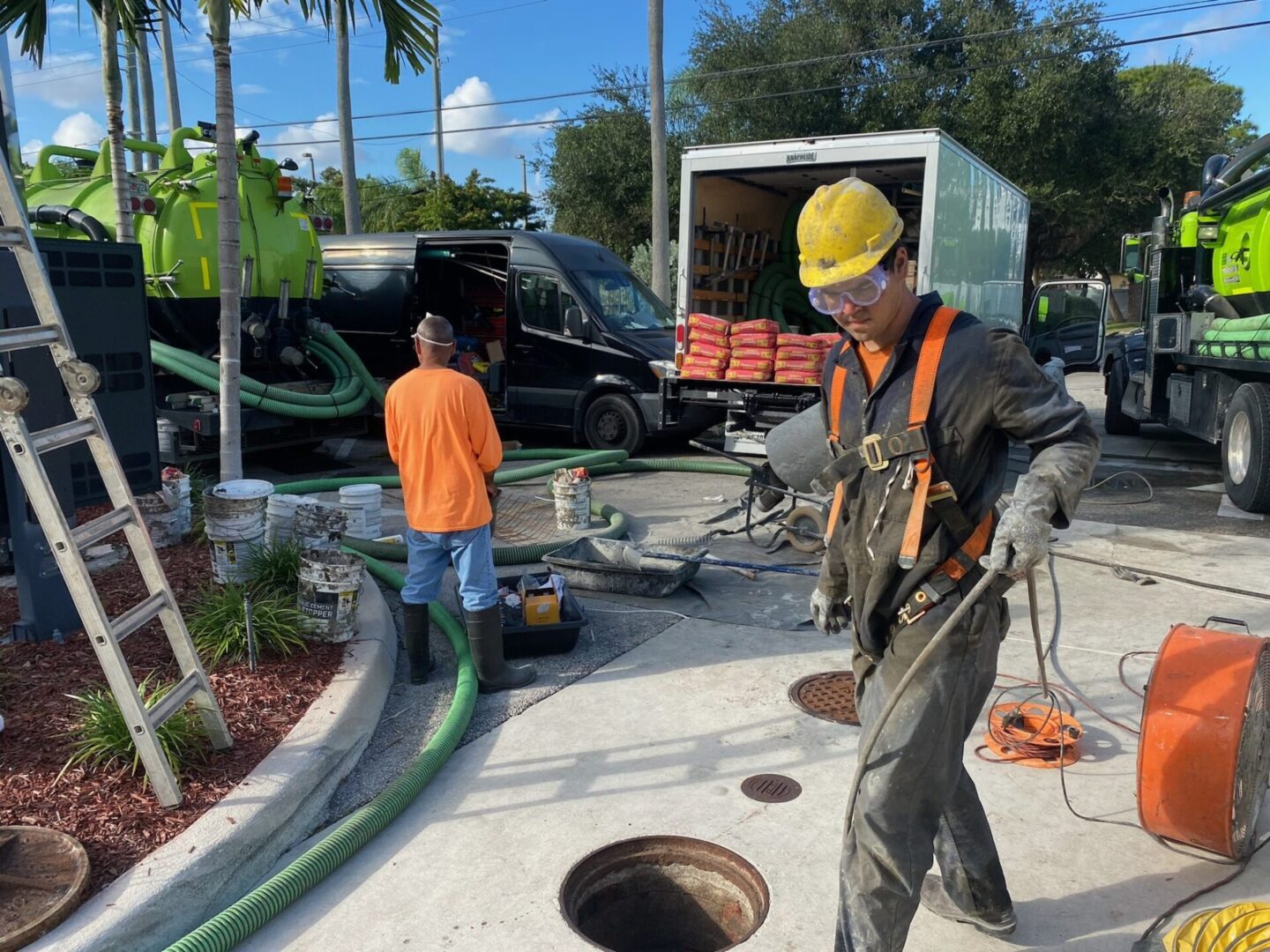 Grease interceptor maintenance in Miami d