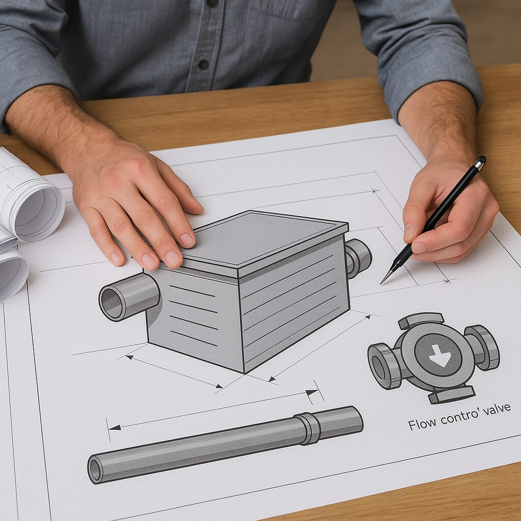 Custom Grease Trap Design Drawings Prevent Future Maintenance Headaches