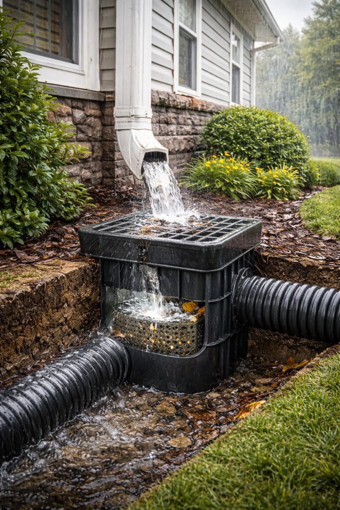Gutter Catch Basins