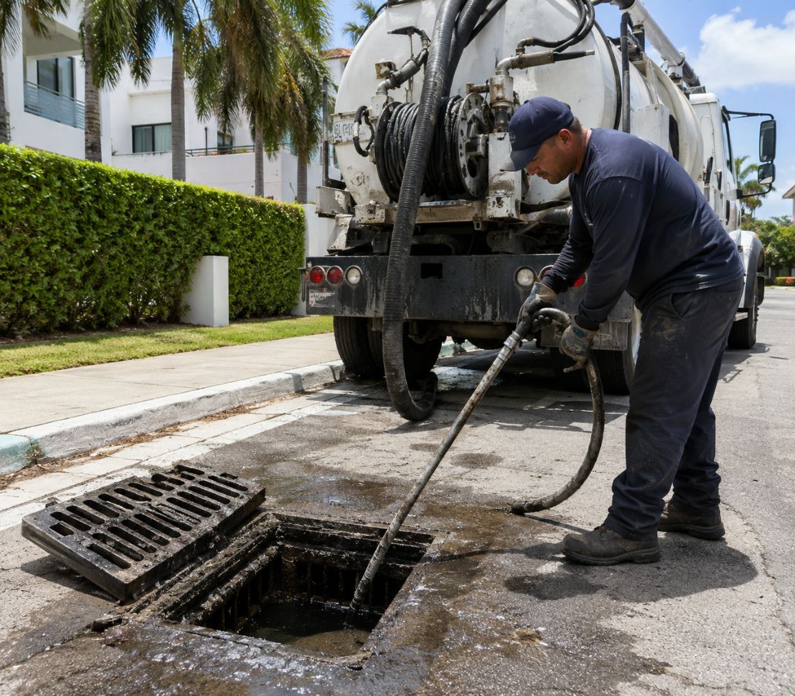 Why Surfside Property Owners Choose Ameri-Clean Pumping for Professional Catch Basin Cleaning