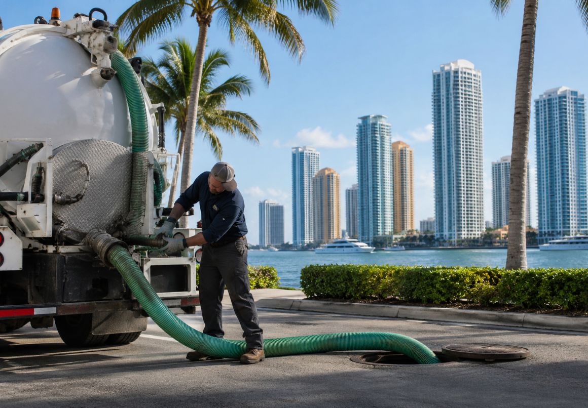 Why Sunny Isles Businesses Choose Ameri-Clean Pumping